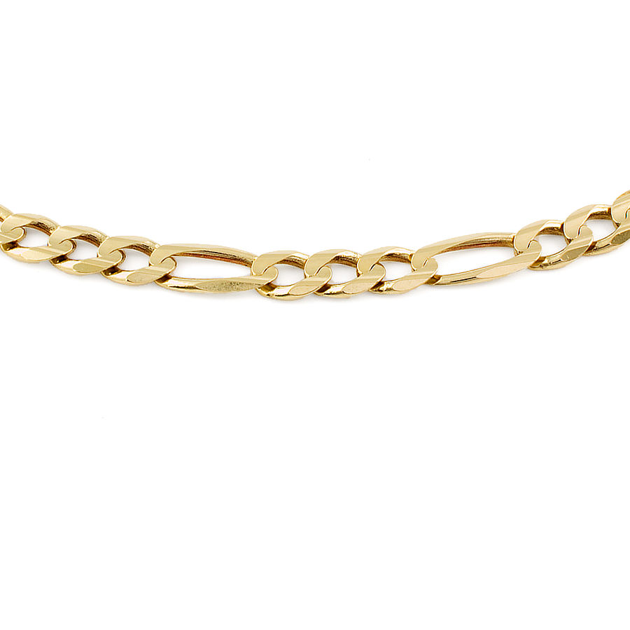 9ct gold 17.7g 16 inch figaro Chain